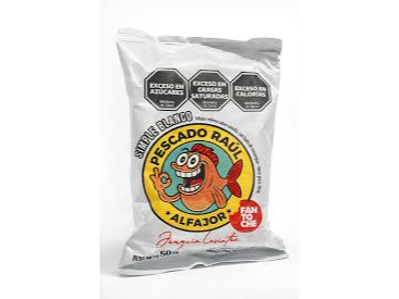 ALFAJOR PESCADO RAUL BLANCO 50  GRS