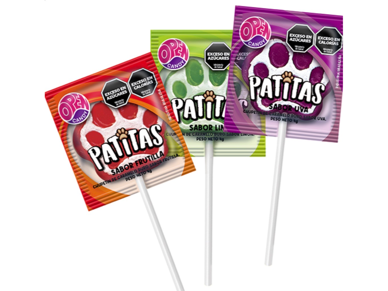 CHUPETIN TATUAJE PATITA  100 U