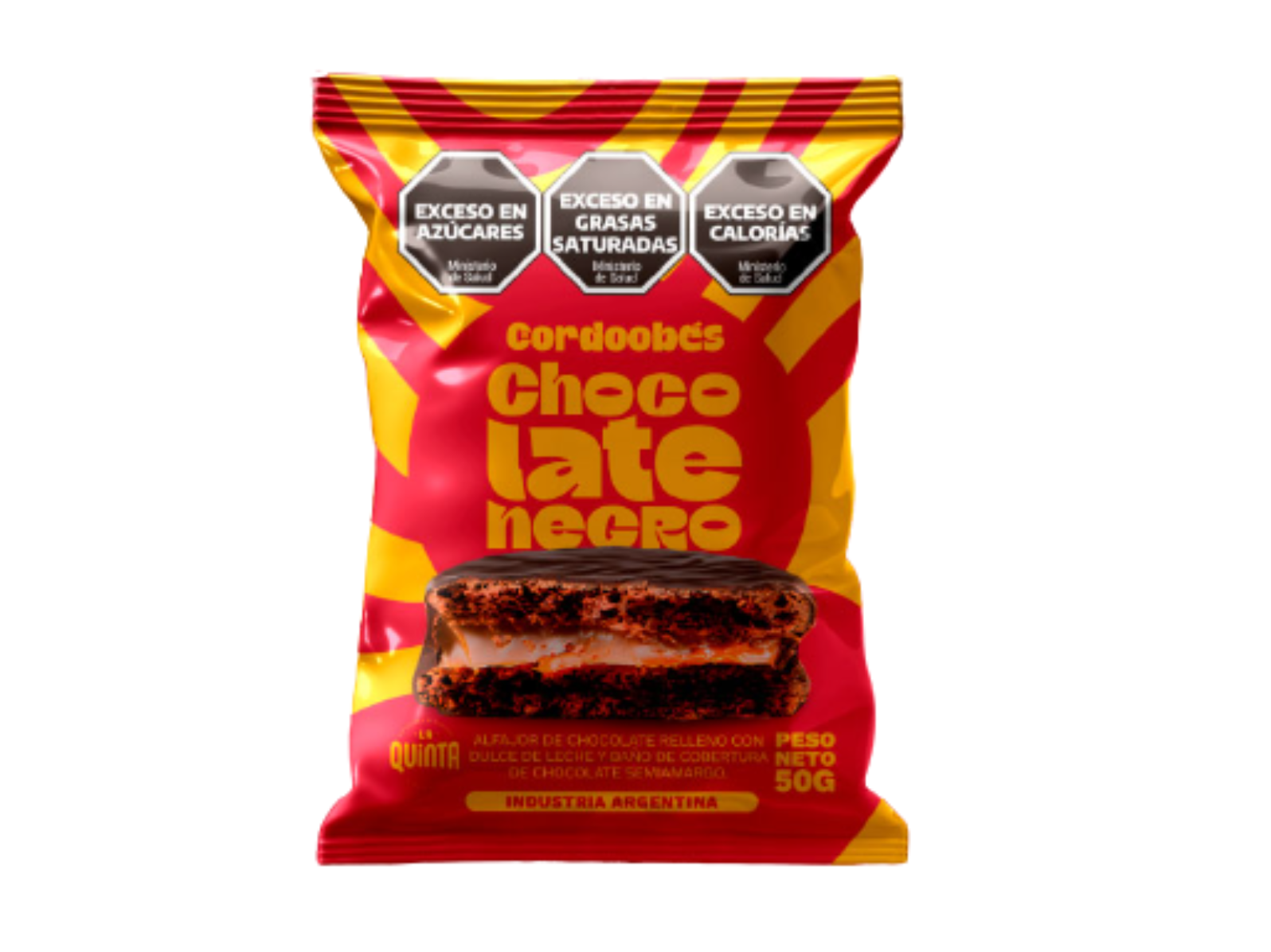 ALFAJOR CORDOBES BAÑADO  50 G