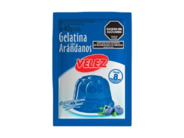 GELATINA VELEZ ARANDANO 40 GRS
