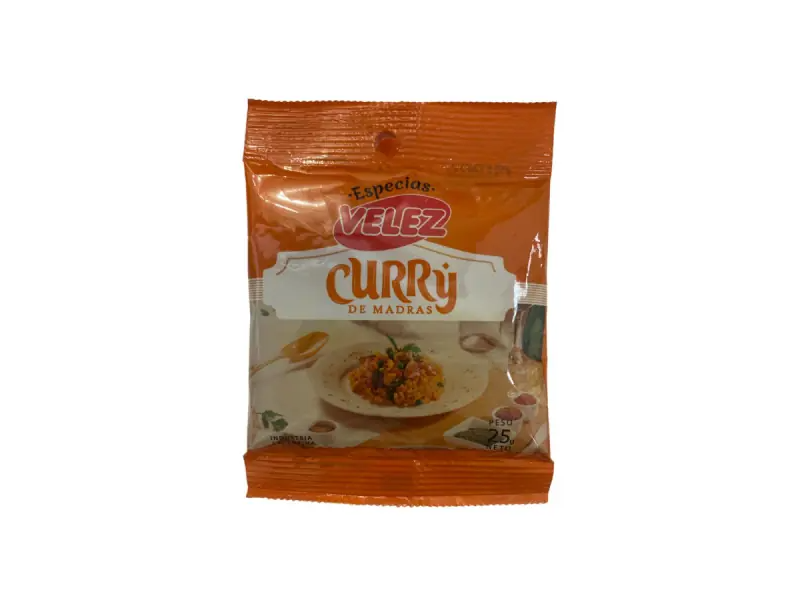 CURRY EN MADRAS VELEZ  25 G