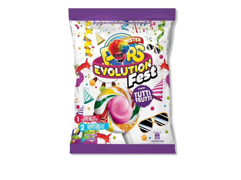CHUPETIN POP EVOLUTION  FEST TUTTI FRUTTI  24 UN