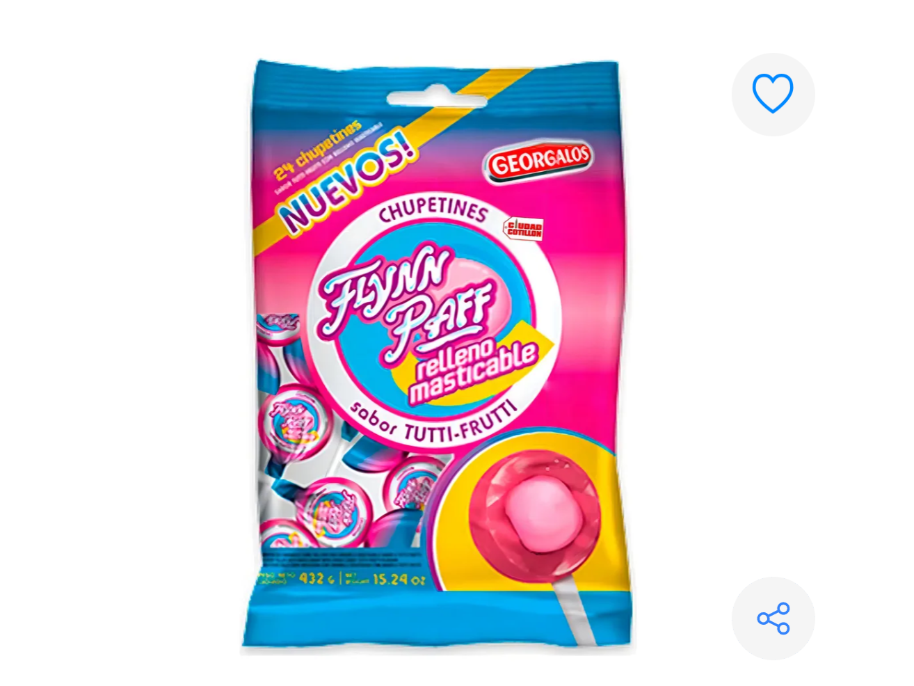 CHUPETIN FLYNN PAFF  432GR