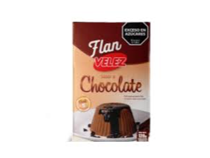 FLAN CHOCOLATE VELEZ 120 GRS