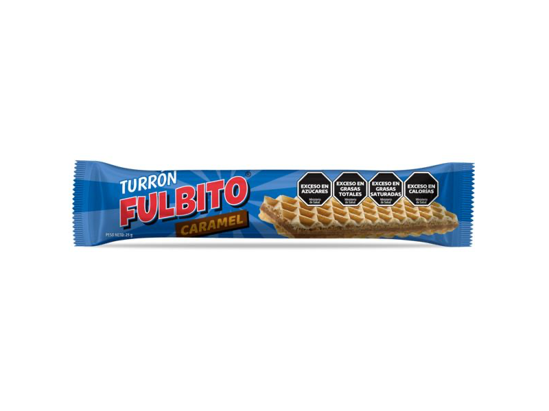 TURRON FULBITO  25 GRS