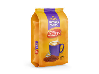 CAFE TOSTADO MOLIDO VELEZ 250 GRS