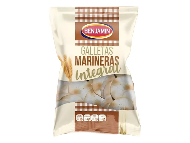 GALLETAS BENJAMIN MARINERAS INTEGRAL X 300 GRS