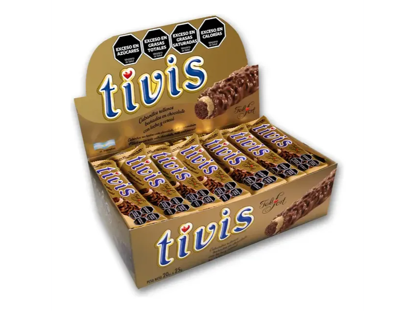 CAJA CUBANITOS TIVIS X 20U