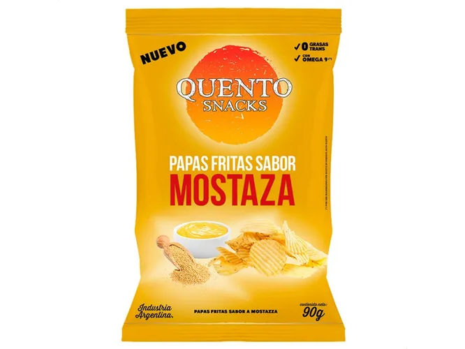 PAPAS QUENTO MOSTAZA 90 GRS