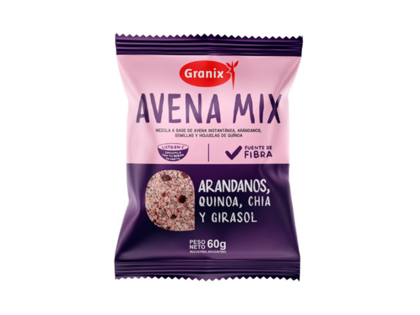 AVENA MIX ARANDANOS 60 GRS