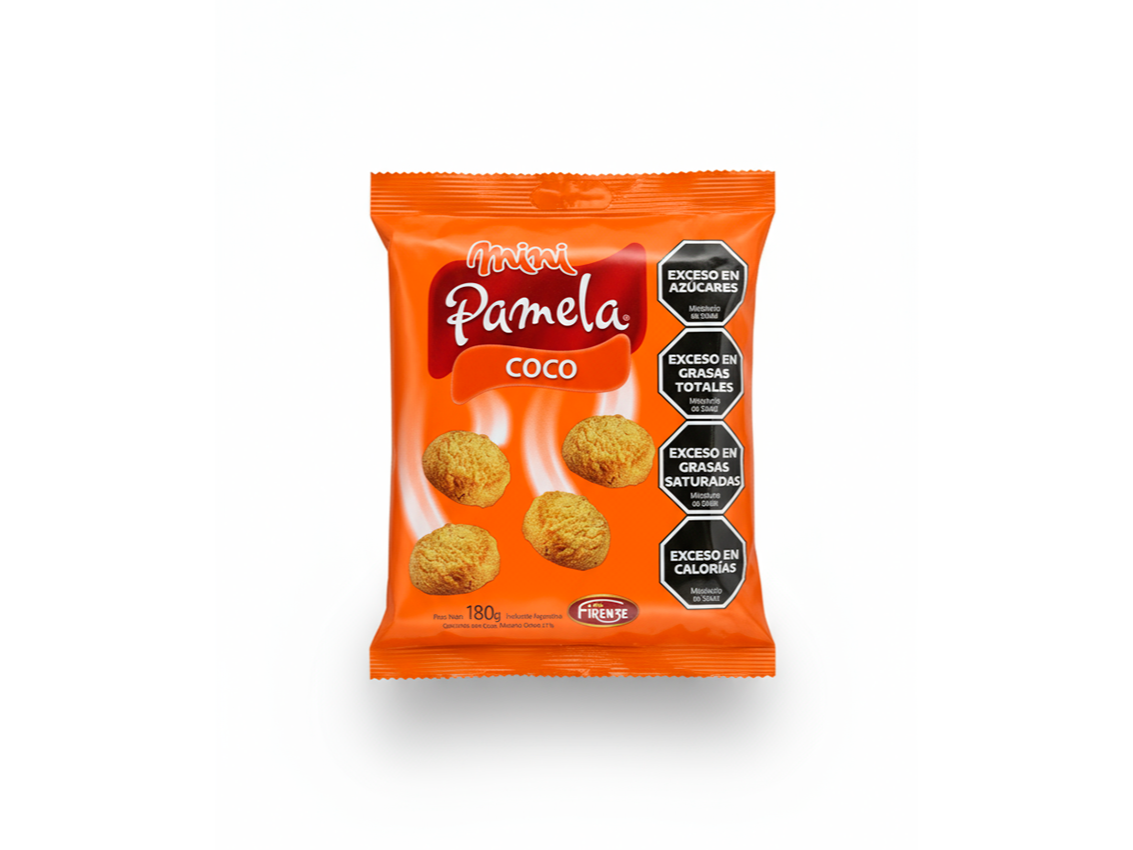 GALLETAS MINI PAMELA COCO  180GRS