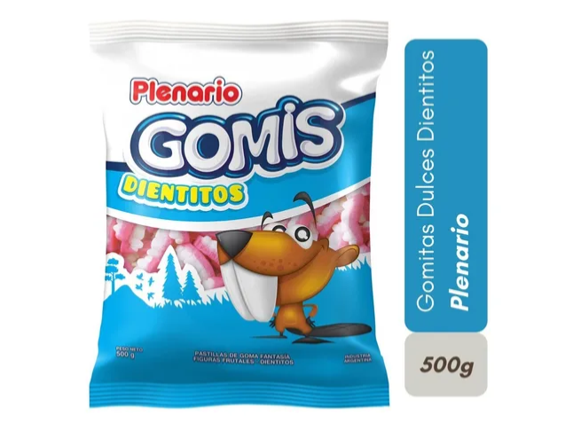 GOMA DIENTITOS PLENARIO  500GRS