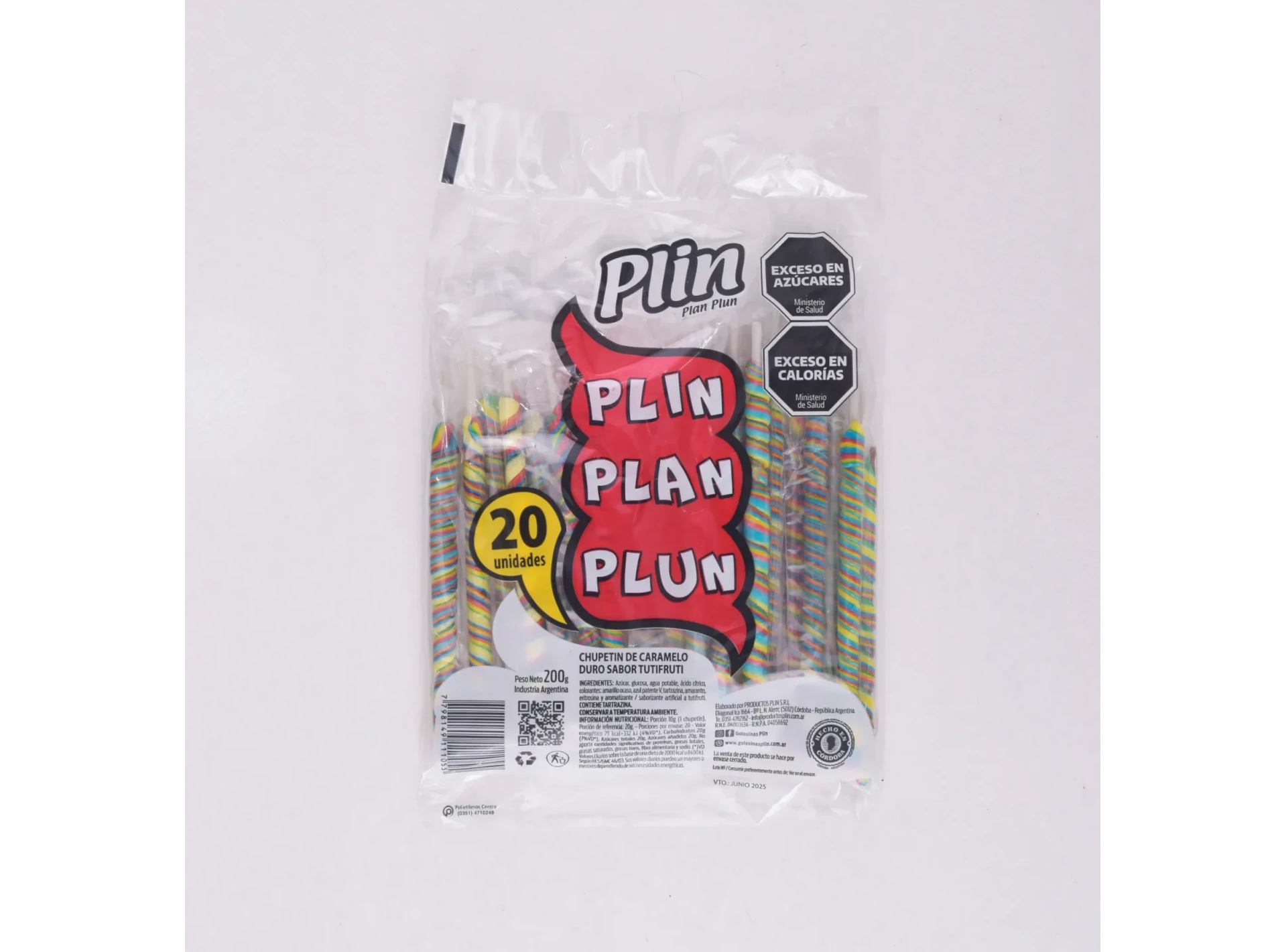 CHUPETIN PLIN PLAN PLUN 20 UN