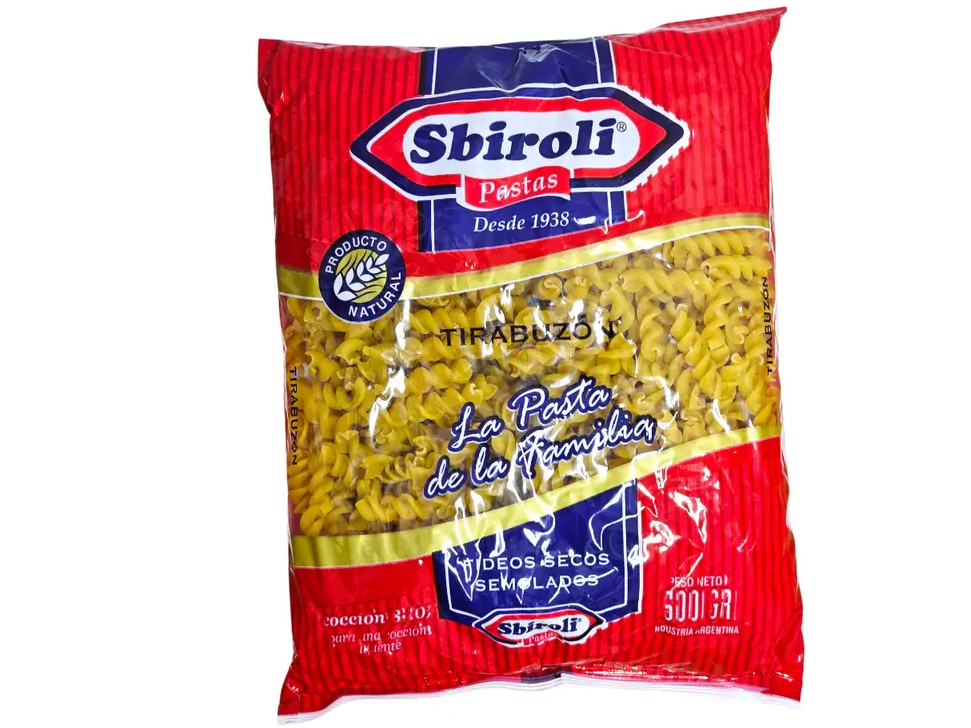 FIDEOS TIRABUZON SBIROLI  500 G