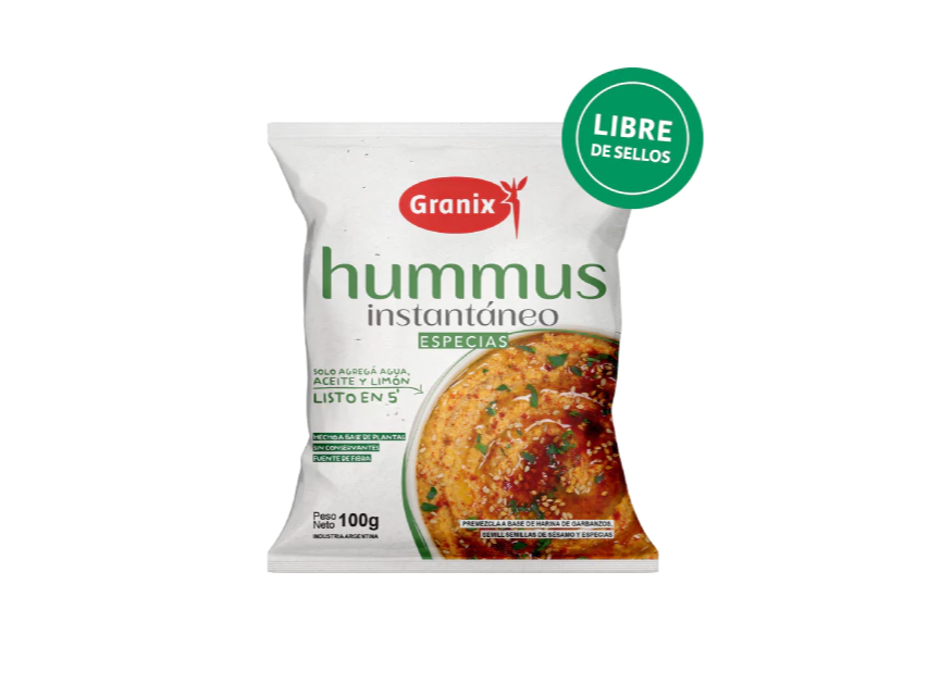 HUMMUS INSTANTANEO ESPECIAS 100 GRS