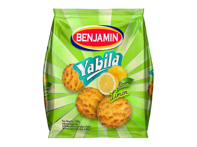 GALLETITAS BENJAMIN YABILA  160G