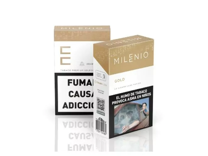 CIGARRILLOS MILENIO GOLD  20 U