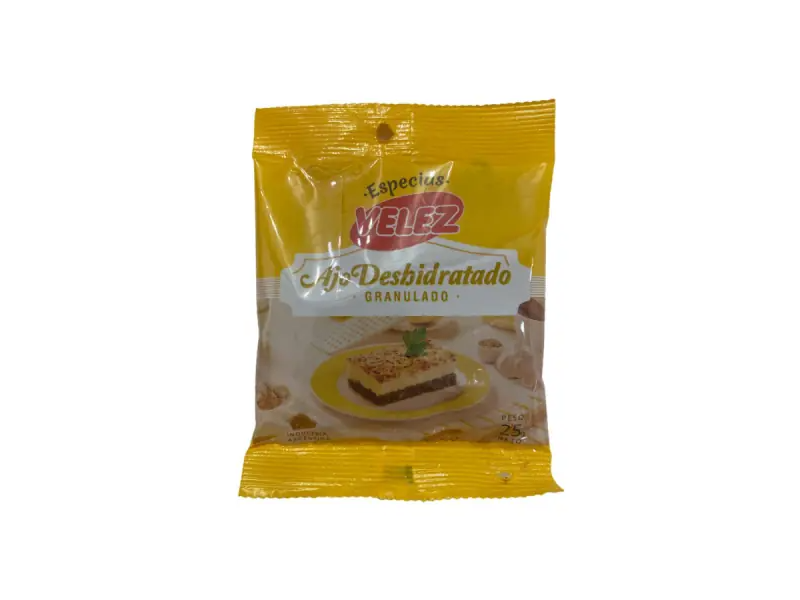 AJO DESHIDRATADO GRANULADO VELEZ  25 GRS