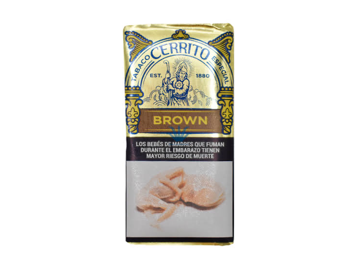 TABACO CERRITO BROWN 40 GRS