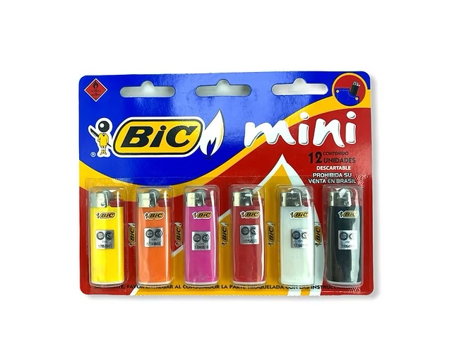 ENCENDEDOR BIC MINI X 6 UN