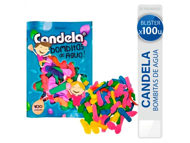 BOMBUCHAS CANDELA x 100 UN