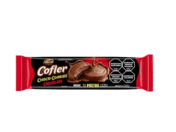 GALLETA COFLER BAÑADA CHOCOLATE  132 GRS