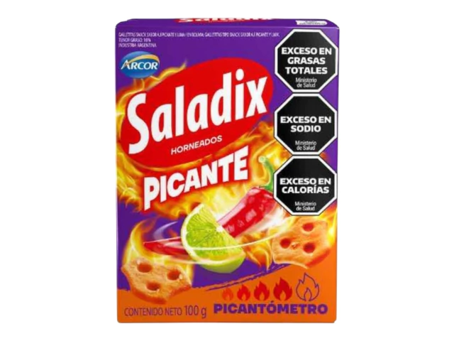SALADIX CAJITA PICANTE  100 GRS