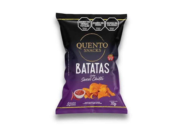 BATATAS QUENTO SWEET CHILLI 70 GRS