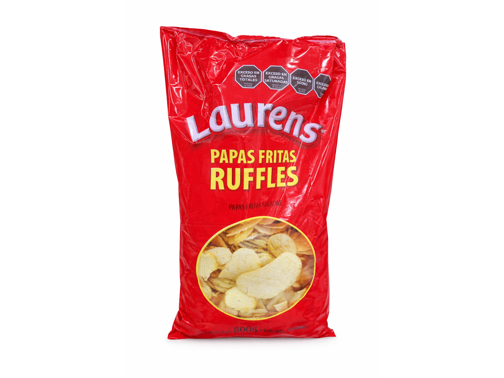 PAPAS ACANALADAS LAURENS  800GRS