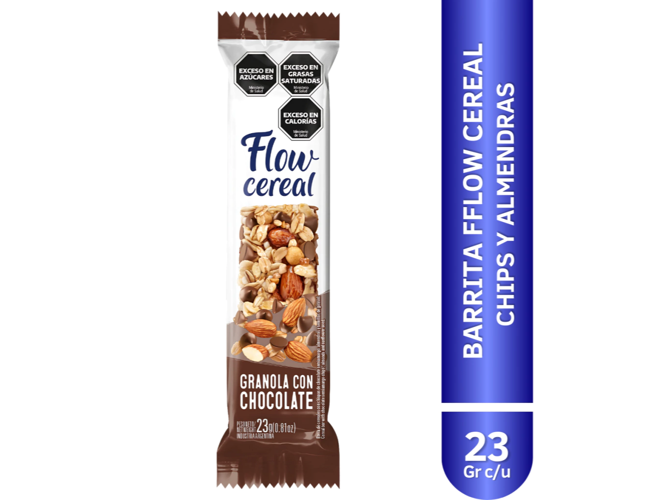 FLOW CEREAL GRANOLA CON CHOCOLATE 23 GRS
