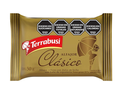 ALFAJOR TERRABUSI SIMPLE 50 grs