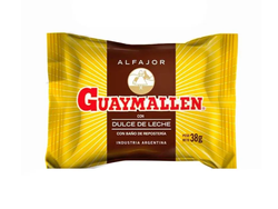 ALFAJOR GUAYMALLEN SIMPLE NEGRO 38 grs