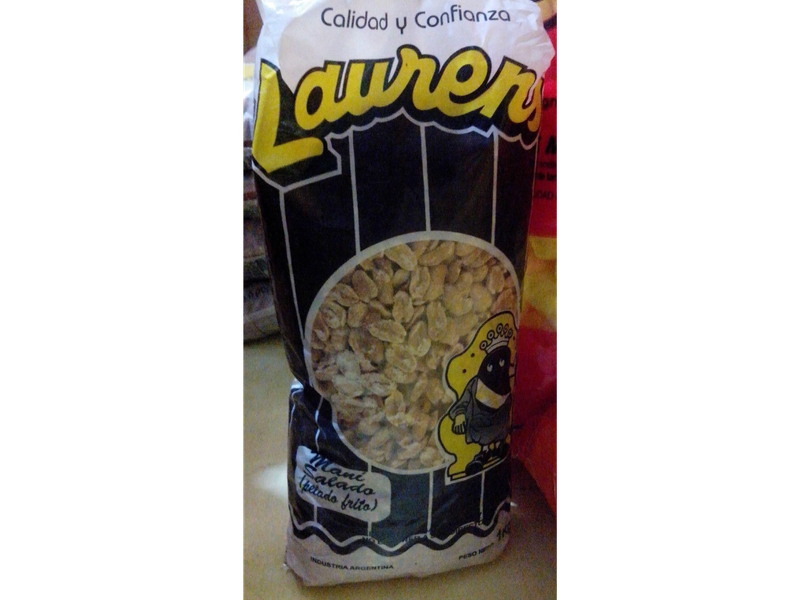 MANI PELADO SALADO LAURENS  1 KG