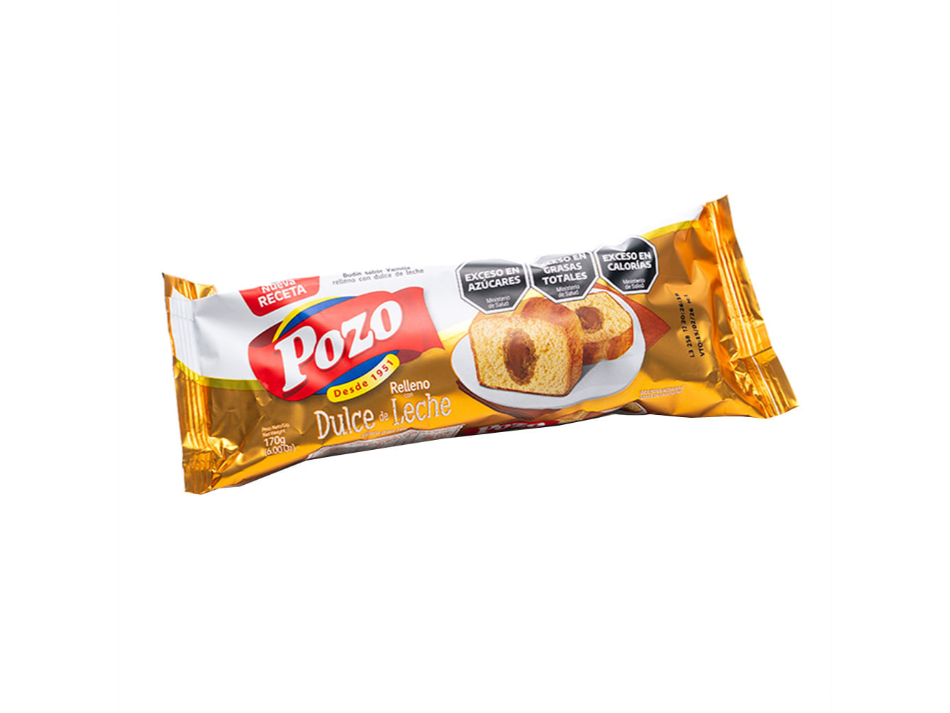 BUDIN POZO RELLENO D  LECHE X 170G