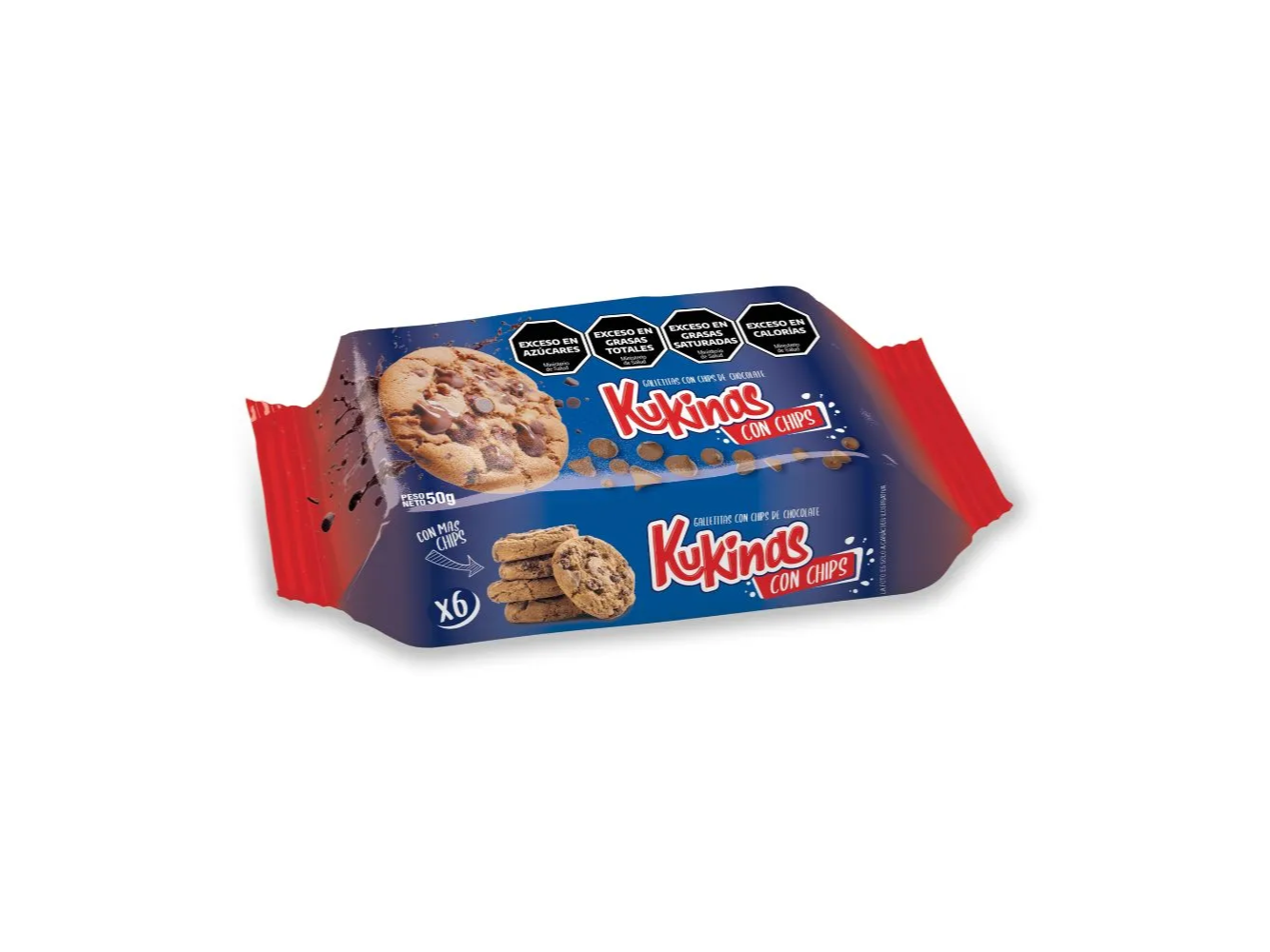 GALLETAS KUKINA CON CHIPS X 50 GRS