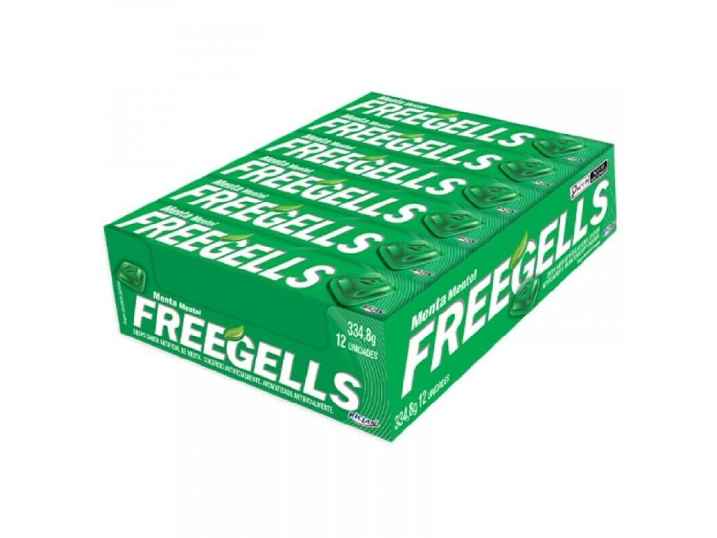 CARAMELOS FREEGELLS MENTA 12 UN