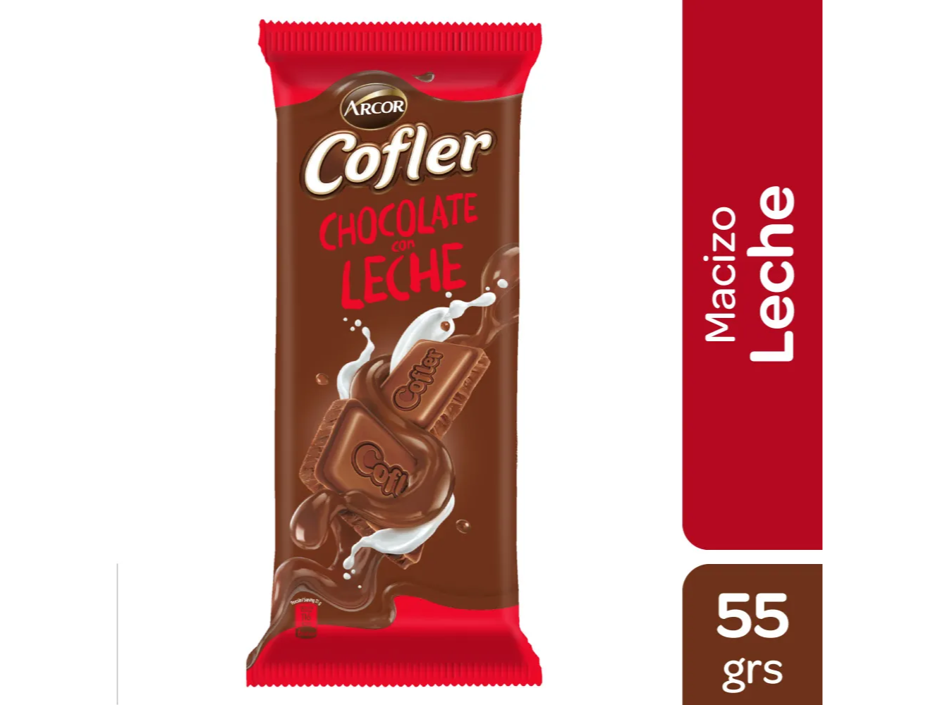 CHOCOLATE COFLER LECHE 55 GRS