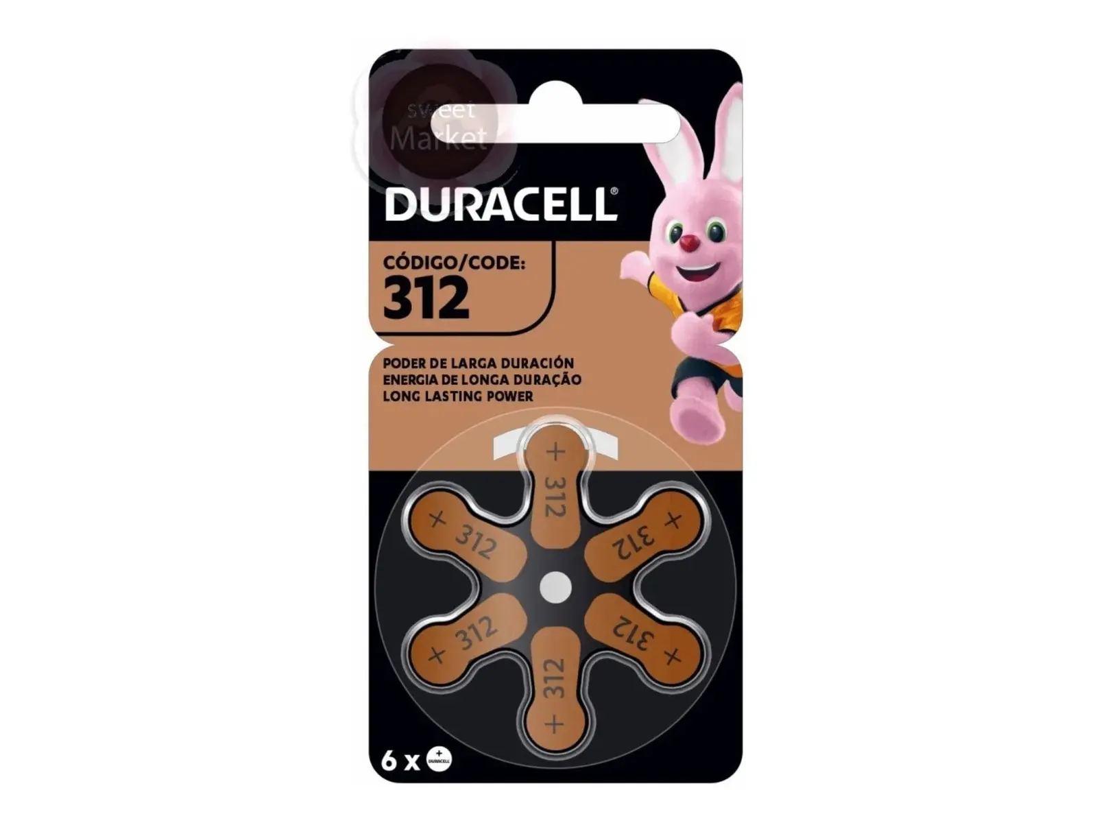PILAS AUDIFONOS DURACELL T312