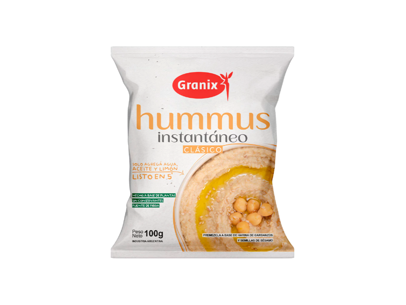HUMMUS INSTANTANEO CLASICO 100 GRS