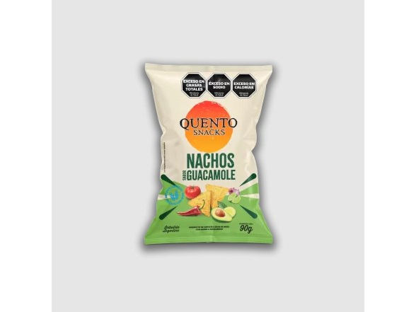 PAPAS QUENTO NACHOS GUACAMOLE 90 GRS