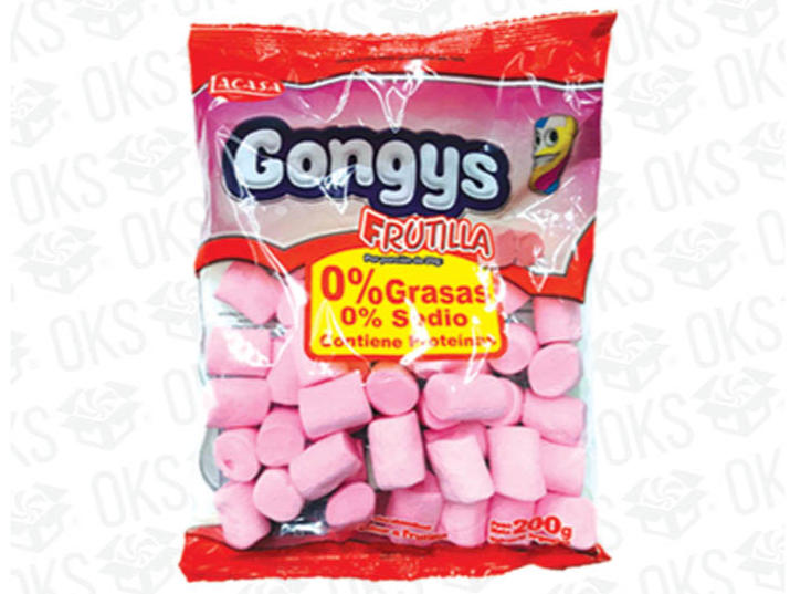 MALVADISCOS GONGYS FRESA  200 G