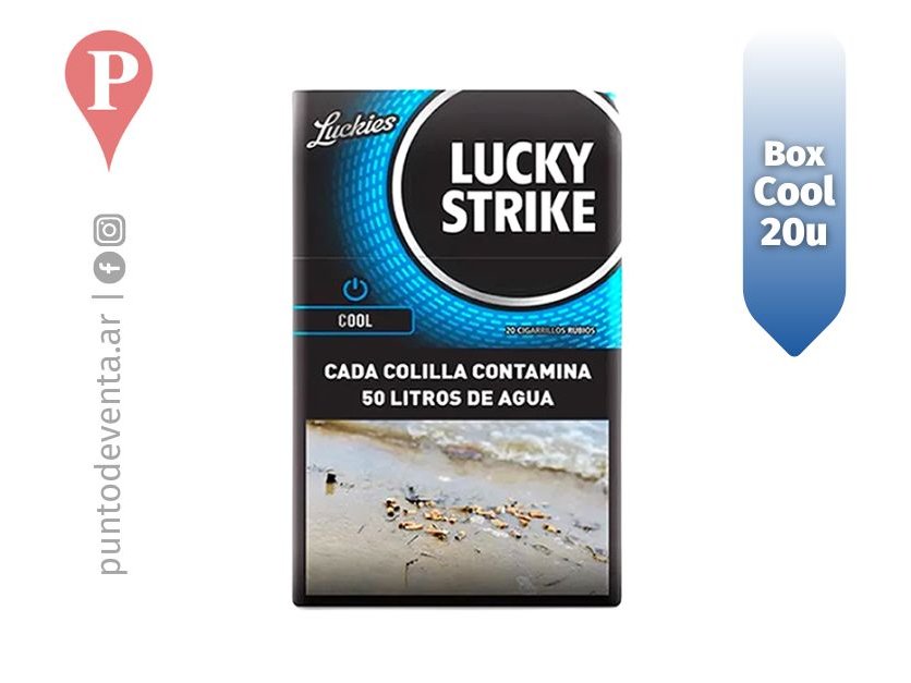 CIGARRILLOS LUCKY STRIKE X 20U CONV