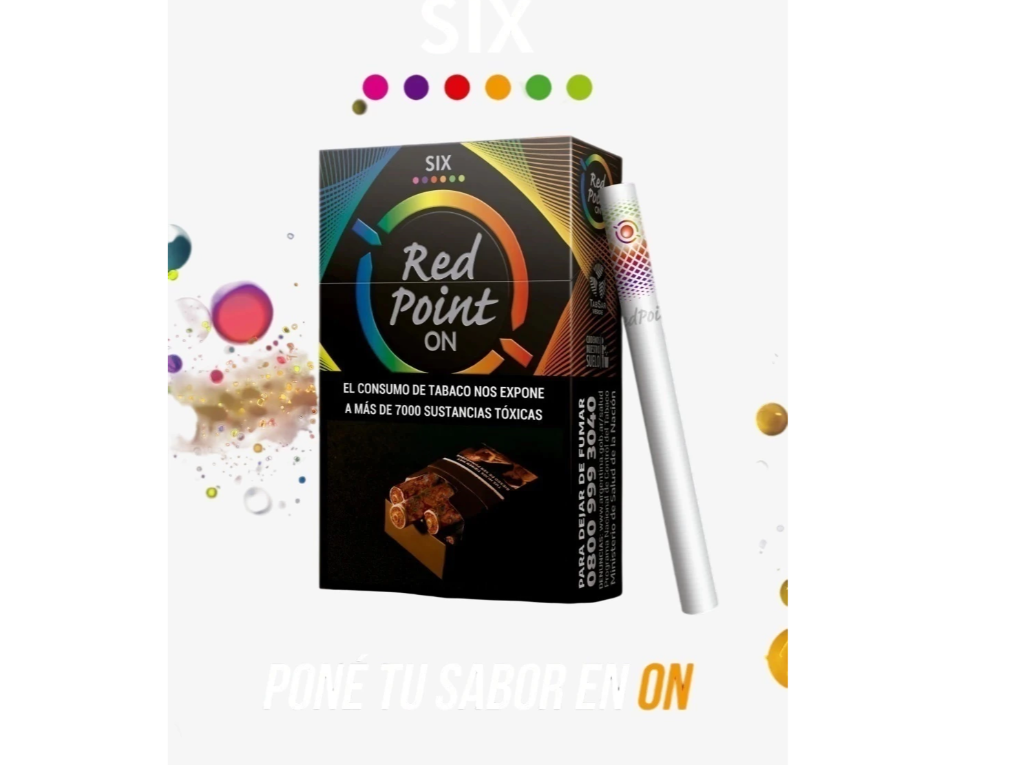 CIGARRILLOS RED POINT SIX  20 UN