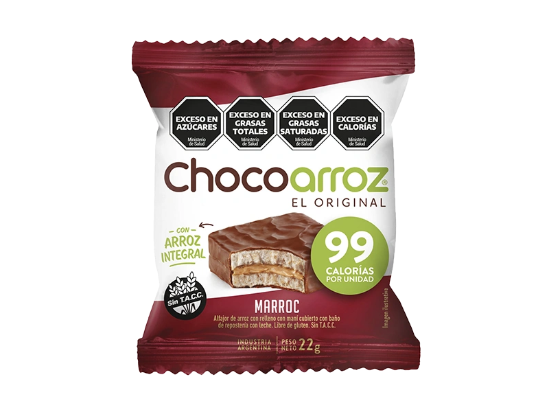ALFAJOR CHOCOARROZ MARROC