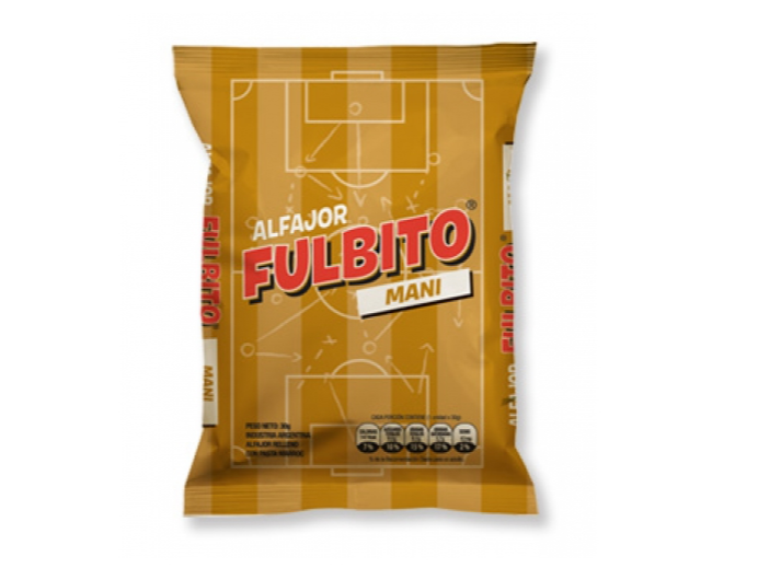 ALFAJOR FULBITO MANI  30GR