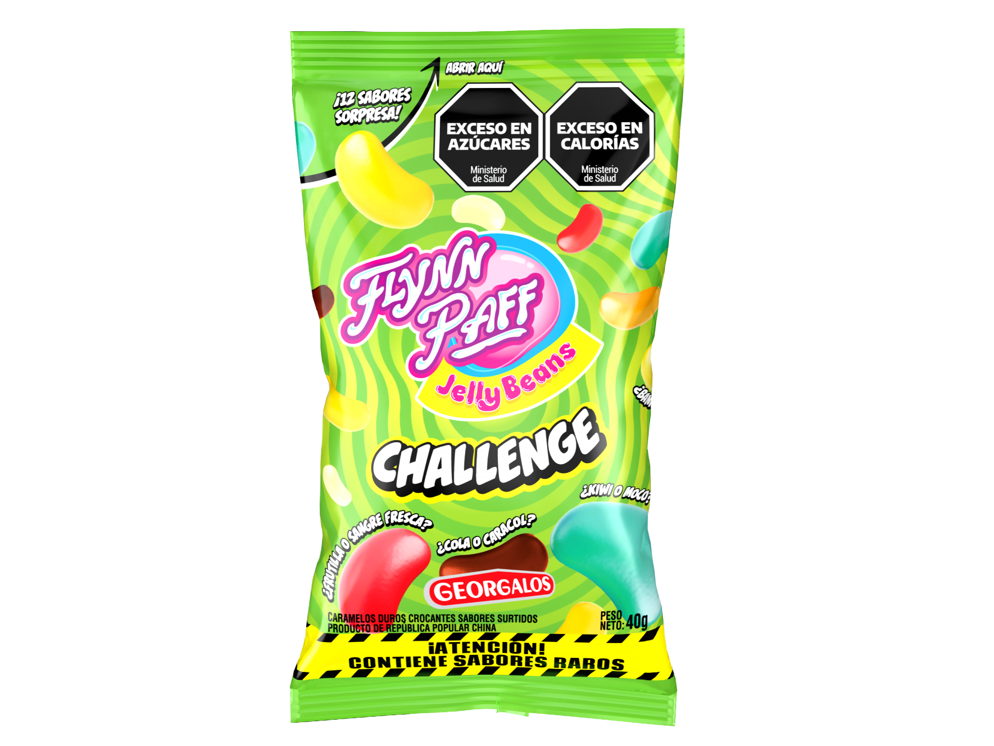 FLYNN PAFF JELLY BEANS 40 GRS