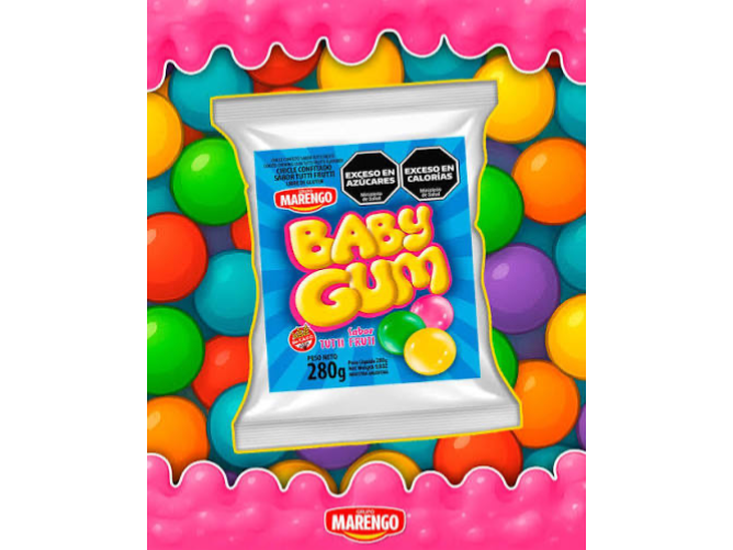BABY GUM MARENGO 280 GRS