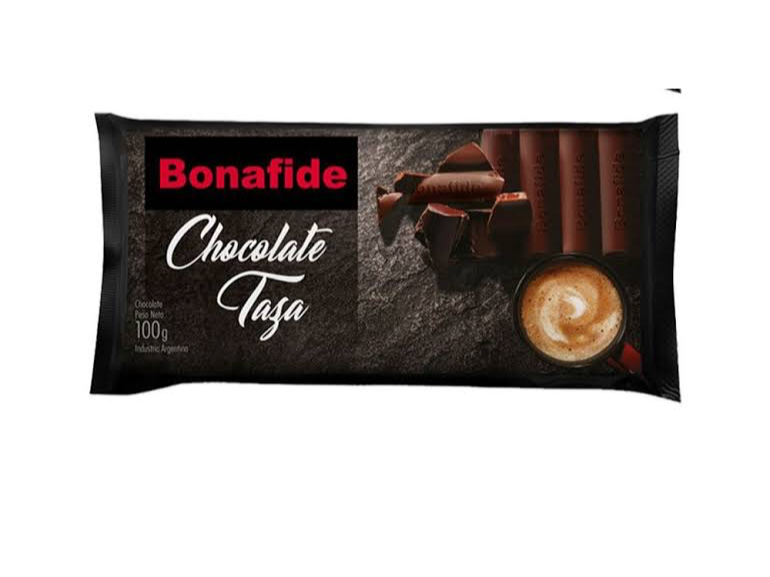 CHOCOLATE TAZA 60% CACAO BONAFIDE  100 G
