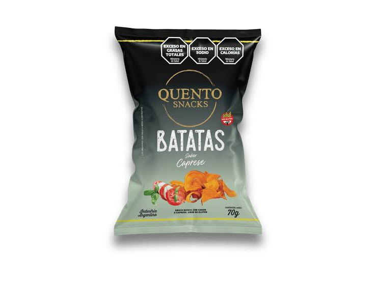 BATATAS QUENTO CAPRESE 70 GRS