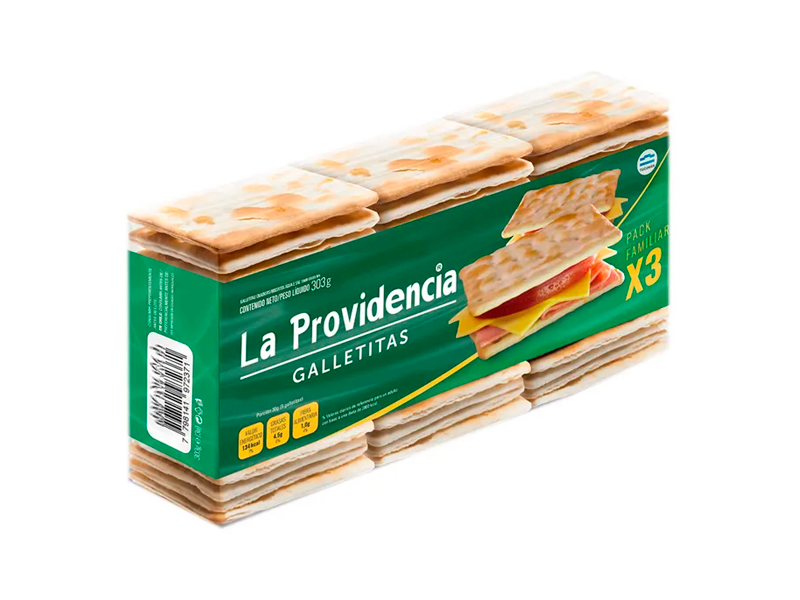 GALLETAS LA PROVIDENCIA TRIPACK 303 GRS